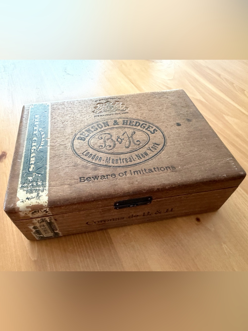 Brown Wood Decorative Box